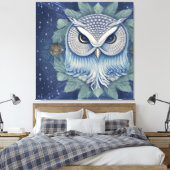 Mystic Fantasy Fowl Leinwanddruck (Insitu (Schlafzimmer))