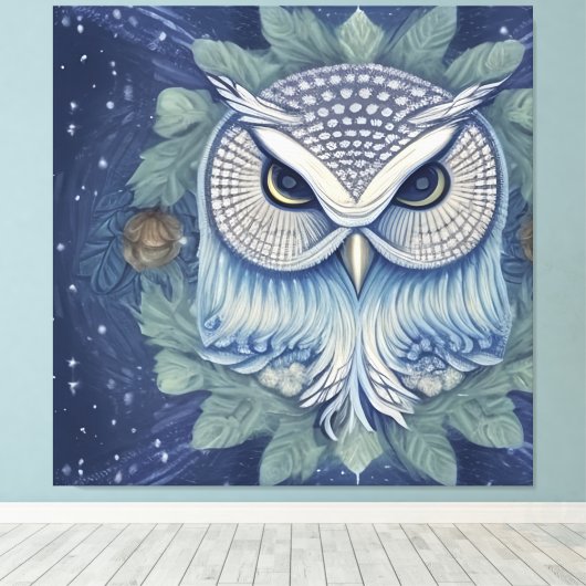 Mystic Fantasy Fowl Leinwanddruck (Insitu (Holzboden))