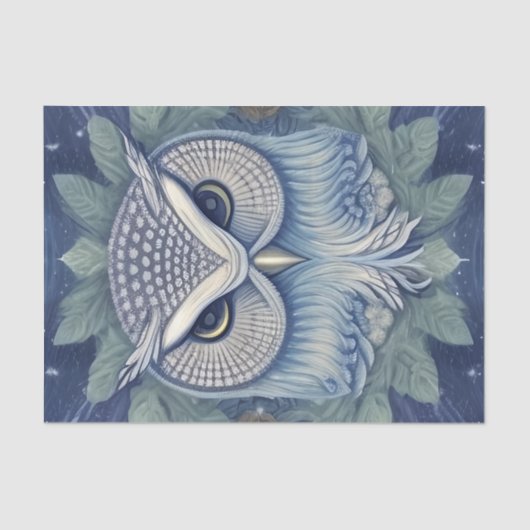 Mystic Fantasy Fowl Seidenpapier (Vorderseite)