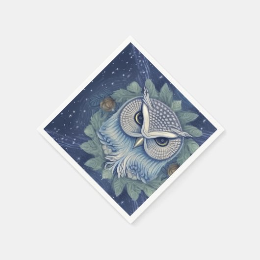 Mystic Fantasy Fowl Serviette (Ecke)