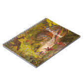 Mystic Fantasy Gnome Forest Zuhause Notizblock (Linke Seite)