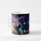 Mystic Fantasy Rabbit Kaffeetasse (Vorderseite Links)