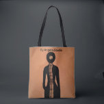 Mystic Feminine Energy Tragetasche Tasche<br><div class="desc">Minimalistische Tragetasche mit kraftvoller weiblicher Silhouette und goldener Energie-Linie. Ein zeitloses Kunstdesign,  das Stärke und Balance ausstrahlt. Mehr als ein Accessoire,  ein Statement für Energie und Ausdruck.</div>