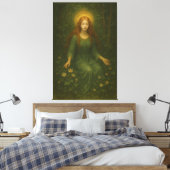 Mystic Fine Art Collection – Sacred Light Portrait Leinwanddruck (Insitu (Schlafzimmer))