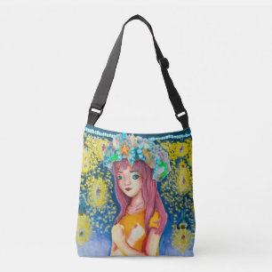 Mystic Firefly Beach All-Over-Print-Tasche Tragetaschen Mit Langen Trägern