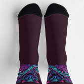 Mystic Fluffy Kitty Socken (Oben)