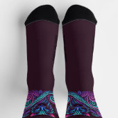 Mystic Fluffy Kitty Socken (Oben)