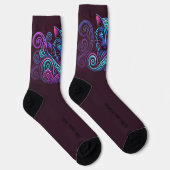 Mystic Fluffy Kitty Socken (Rechts)
