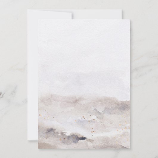 Mystic Forest 16 . Geburtstag Einladung (Rückseite)