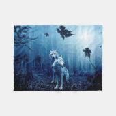 Mystic Forest Fleecedecke (Vorderseite (Horizontal))