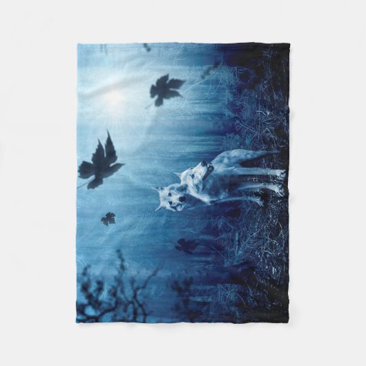 Mystic Forest Fleecedecke (Vorderseite)