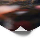 Mystic Forest Fox Poster (Ecke)