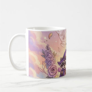 Mystic Forest Guardians & Golden Floral Sword Fant Kaffeetasse