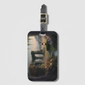 Mystic Forest Luggage Tag Gepäckanhänger (Vorderseite Vertikal)