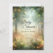 Mystic Forest Meadow Magic Einladung (Vorderseite)