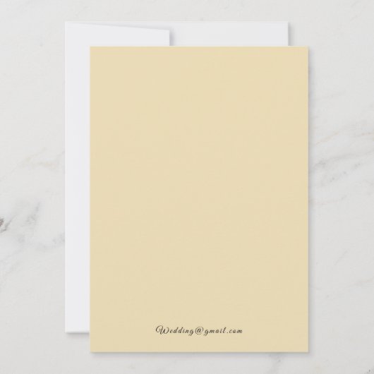 Mystic Forest Meadow Magic Einladung (Rückseite)