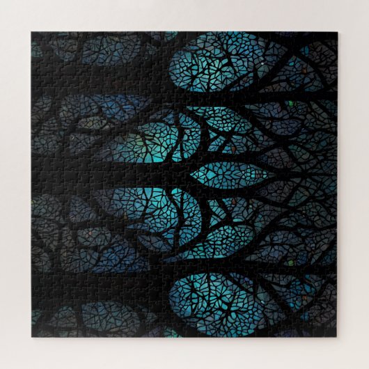 Mystic Forest Mosaik Puzzle (Horizontal)