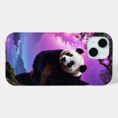 Mystic Forest Panda Case-Mate iPhone Hülle (Rückseite (Horizontal))