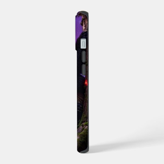 Mystic Forest Panda iPhone 15 Hülle (Linke Seite)