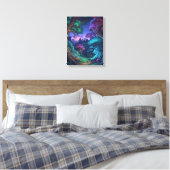Mystic Forest Realm Leinwanddruck (Insitu (Schlafzimmer))