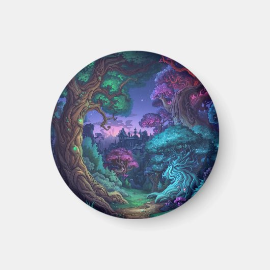 Mystic Forest Realm Magnet (Vorne)