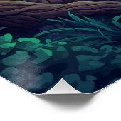 Mystic Forest Realm Poster (Ecke)