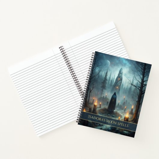 Mystic Forest Rituals - Custom Hexenjournal Notizblock (Innenseite)