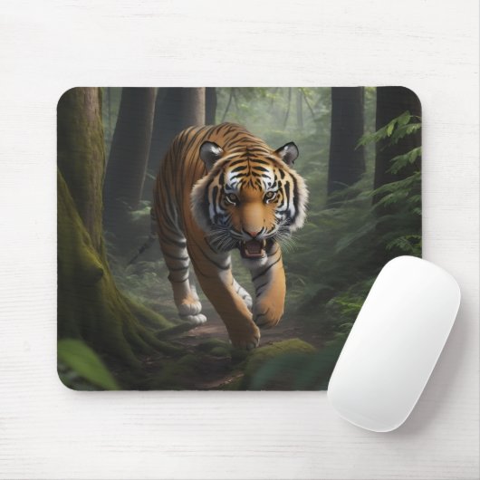 Mystic Forest Wildlife Mouse Pad Mousepad (Mit Mouse)