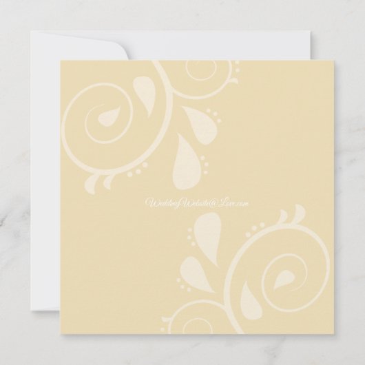 Mystic Forrest Meadow Magic Einladung (Rückseite)