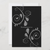 Mystic Forrest Meadow Magic Einladung (Rückseite)