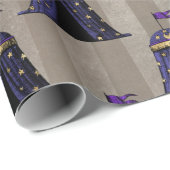 Mystic Fortune Teller Circus Party Geschenkpapier (Rolleneckpunkt)