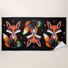 Mystic Fox Strandtuch