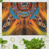 Mystic Fraktal Kitetücher Handtuch (Gefaltet)