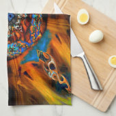 Mystic Fraktal Kitetücher Handtuch (Viertel Falte)