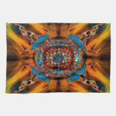 Mystic Fraktal Kitetücher Handtuch (Horizontal)