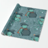 Mystic Frosch Wrapping Paper Geschenkpapier (Ungerollt)