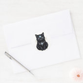 Mystic Galaxy Cat Aufkleber (Umschlag)