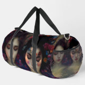 Mystic Garden: Blumenträume Duffle Bag (Rechte Ecke)