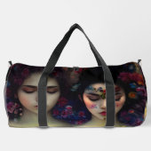 Mystic Garden: Blumenträume Duffle Bag (Rückseite)