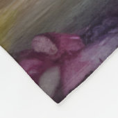 Mystic Garden: Blumenträume Fleecedecke (Ecke)