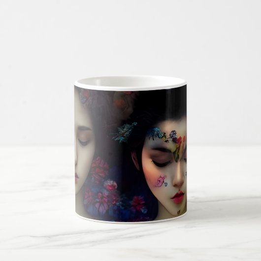 Mystic Garden: Blumenträume Kaffeetasse (Mittel)