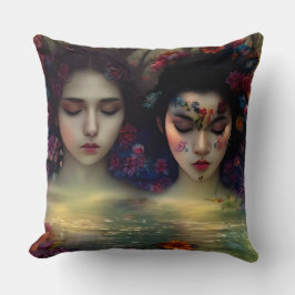 Mystic Garden: Blumenträume Kissen