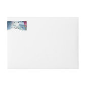 Mystic Garden Celestial Wedding Rücksendeadresse (Vorderseite)