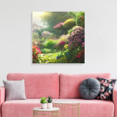 Mystic Garden Leinwanddruck (Insitu (Wohnzimmer))