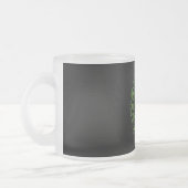 Mystic Gemini Sternzeichen Schwarze Tasse - Grüne  (Links)