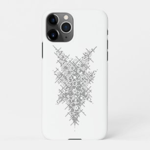 Mystic Geometric Black Ink Phone Case iPhone 11Pro Hülle