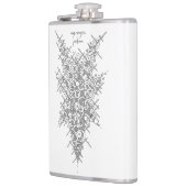 Mystic Geometric "My Magic Potion" Black Ink Flask Flachmann (Links)