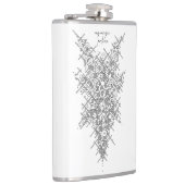 Mystic Geometric "My Magic Potion" Black Ink Flask Flachmann (Rechts)