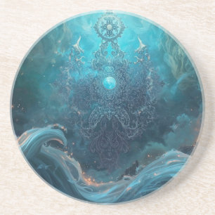 Mystic Geometry of the North Sea Getränkeuntersetzer