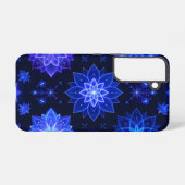 Mystic Glow Blue Lila Phone Case Samsung Galaxy Hülle (Rückseite (Horizontal))